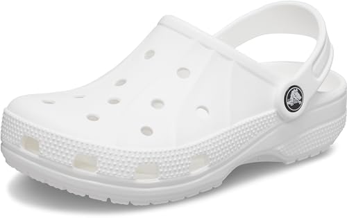 Crocs Unisex-Adult Baya Clogs, White, 15 Women/13 Men
