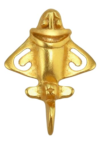 Quimbaya Flyer 1.25″ Lapel Pin | Real 24K Gold-Plated Pre-Columbian Golden Jet-3 | Ancient Aliens Golden Jets Collection